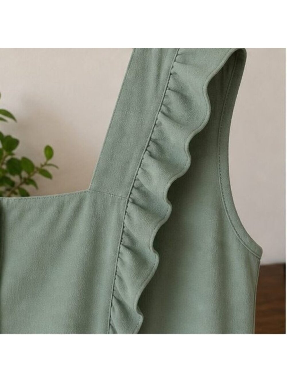 Sage Ruffle Blouse - Picture 5 of 6